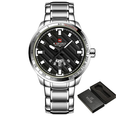 Luxury Brand Men Stainless Steel Gold Watch - cyberwatchs.com