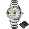 Luxury Brand Men Stainless Steel Gold Watch - cyberwatchs.com