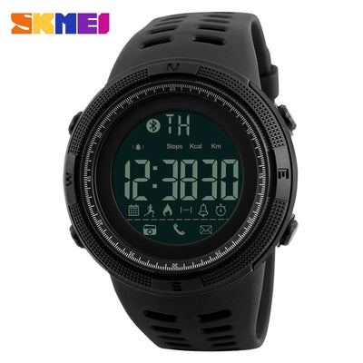 SKMEI Men Smart Watch Bluetooth Pedometer Calories Chronograph Fashion Outdoor Sport Watches Smart Watches Waterproof Smartwatch - cyberwatchs.com