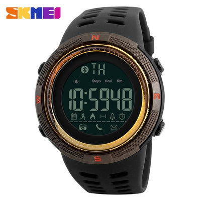 SKMEI Men Smart Watch Bluetooth Pedometer Calories Chronograph Fashion Outdoor Sport Watches Smart Watches Waterproof Smartwatch - cyberwatchs.com