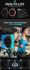 SKMEI Men Smart Watch Bluetooth Pedometer Calories Chronograph Fashion Outdoor Sport Watches Smart Watches Waterproof Smartwatch - cyberwatchs.com