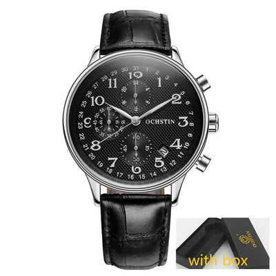 Mens Watches Top Brand Luxury OCHSTIN Men Military Sport Wrist Watch Auto Date Saat Male Quartz Watch Relogio Masculino - cyberwatchs.com