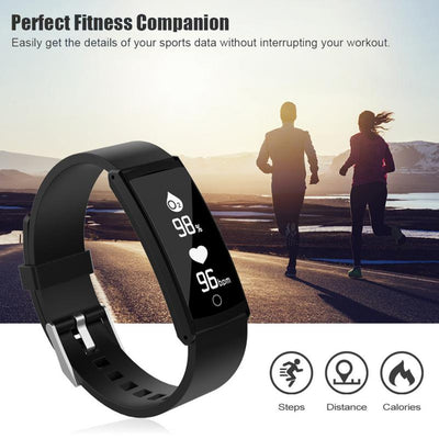 Smart Watch Sports Fitness Activity Heart Rate Tracker Blood Pressure Watch Sports Watch  Smart Watches - cyberwatchs.com