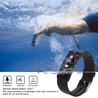 Smart Watch Sports Fitness Activity Heart Rate Tracker Blood Pressure Watch Sports Watch  Smart Watches - cyberwatchs.com