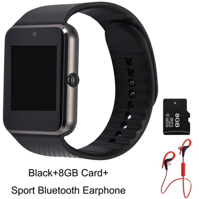 GT08 Bluetooth Smart Watch Wristband SIM TF Card Phone MP3 Smartwatch For Apple iOS Android SMS/call Reminder Fitness Camera - cyberwatchs.com