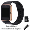 GT08 Bluetooth Smart Watch Wristband SIM TF Card Phone MP3 Smartwatch For Apple iOS Android SMS/call Reminder Fitness Camera - cyberwatchs.com