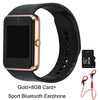 GT08 Bluetooth Smart Watch Wristband SIM TF Card Phone MP3 Smartwatch For Apple iOS Android SMS/call Reminder Fitness Camera - cyberwatchs.com