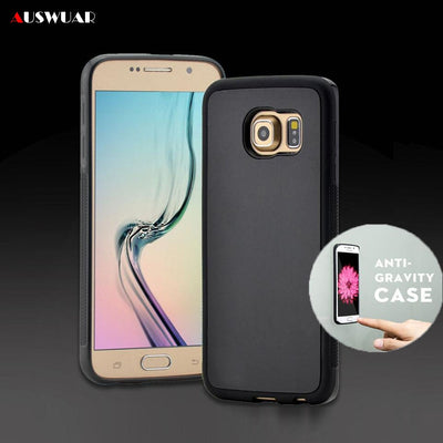 For Samsung Galaxy S7 S6 S8 S8 Plus Case Cover Antigravity Plastic Magical Anti Gravity Nano Suction Adsorbed Phone Case - cyberwatchs.com