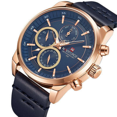 Luxury Brand Men's Quartz 24 Hour Date Watches - cyberwatchs.com