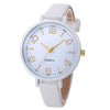 Casual Checkers Faux Leather Quartz Analog Wrist - cyberwatchs.com