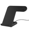 wireless charger For iPhone Xs Max Xiaomi Samsung 2 in 1 Fast Wireless Charger Charging Stand Dock For Apple Watch iWatch - cyberwatchs.com