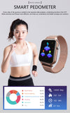 Smart Bracelet Heart Rate Blood Pressure Oxygen Fitness Tracker Smart Watch Waterproof Sports Smart Band - cyberwatchs.com