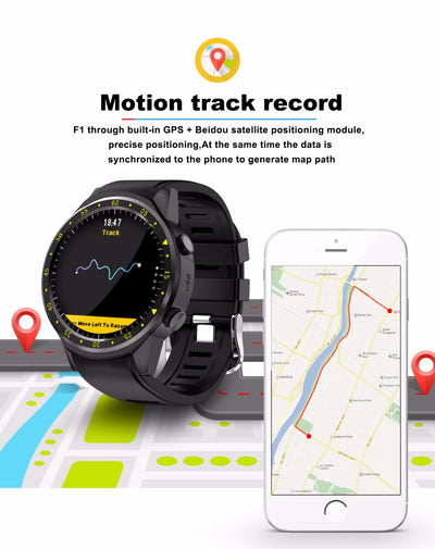 Smartwatch Men Business Smart Watches GPS   Heart Rate Sports Watches  2G  relogio Smart Watch for Men - cyberwatchs.com