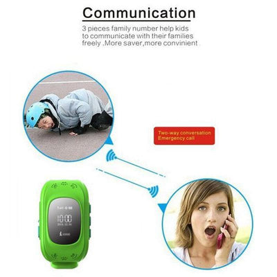 GPS Tracker Smart Watches Q50 Satellite for IPhone 4/4S/5 android Phones Pedometer Smart Wristband Smart Watches GPS Watch - cyberwatchs.com