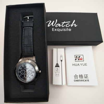 Man watches Lighter Cigarette quartz Watches Rechargeable USB Men's Quartz Wristwatches Windproof Flameless Cigarette Ligther - cyberwatchs.com