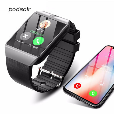 Bluetooth Smart Watch DZ09 for Apple Watch with Camera 2G SIM TF Card Slot Smartwatch Phone for Android IPhone Xiaomi Russia T15 - cyberwatchs.com