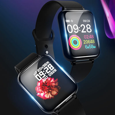 Smart Watch Men Women For Apple Watch Android Phone Waterproof Heart Rate Monitor Blood Pressure Sports Smartwatch - cyberwatchs.com