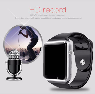 Bluetooth Smart Watch for Apple Watch with Camera 2G SIM TF Card Slot Smartwatch Phone For Android IPhone - cyberwatchs.com