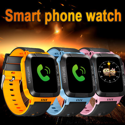 SOS Smart Waterproof Wristwatch for Kids Security Anti-lost Remote Control Touch Screen GPS Tracker SIM Call Phone Wrist Watchs - cyberwatchs.com