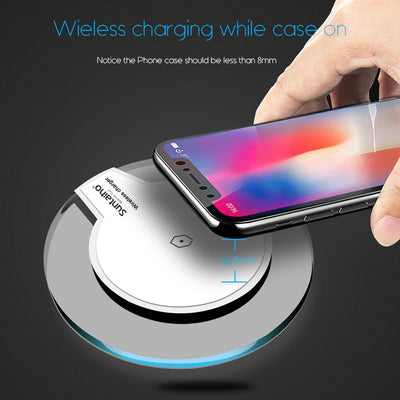 wireless Fast Charging Dock Cradle Charger for iphone XS MAX XR samsung xiaomi huawei - cyberwatchs.com